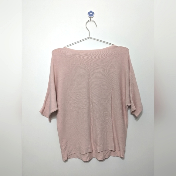 Amazon | Pink Knit Butterfly T-shirt - Picture 3 of 3